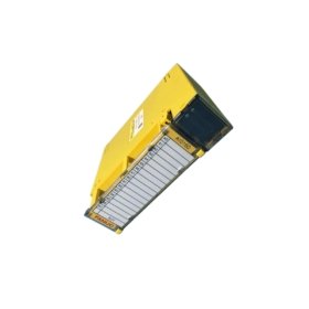 GE A03B-0819-C104 DC input module for CNC systems. 16 discrete inputs, 24V DC, 7mA per channel, 3ms filter, optocoupler isolation