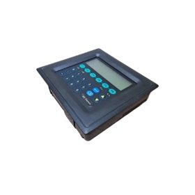 GE IC752DSX000-DC Display Screen Panel for operator interface. 320x240 monochrome LCD, 12 function keys, RS-232/422/485, 2.4kg.