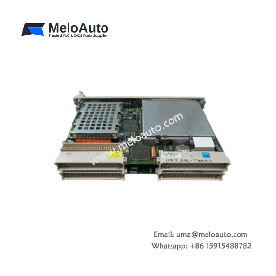 Siemens 6ES5581-0EA11 basic module for CP581 communication processor. DIN 41612 connector for S5-155U/H PLC system mounting