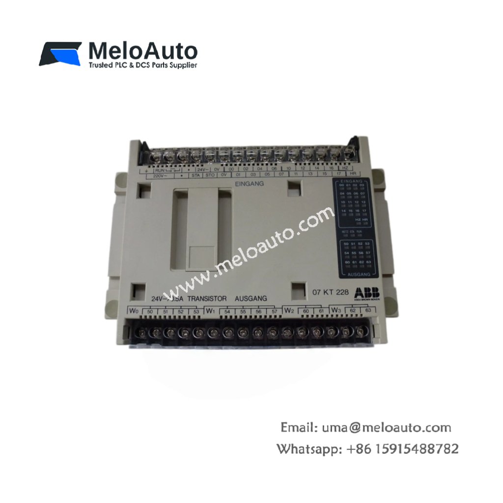 ABB 07 KT 228 Basic Configuration Unit for Procontic Systems