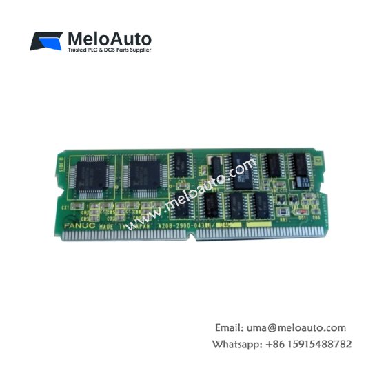 GE A20B-2900-0430/04C daughter board with 128KB SRAM, 2 ASICs, 96-pin connector & conformal coating. Expansion card for GE Fanuc