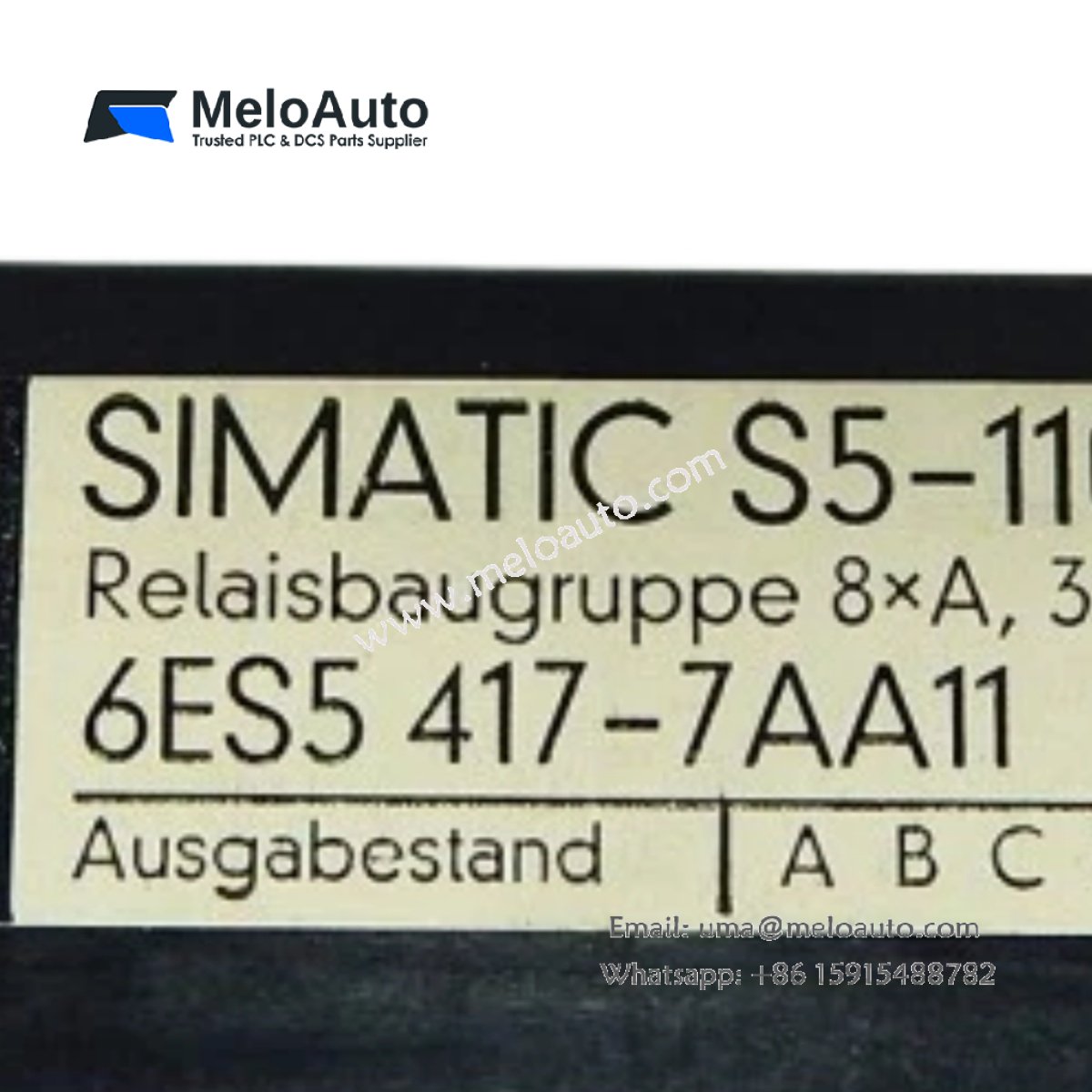Siemens 6ES5417-7AA11 Digital Output Module