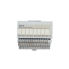 ABB 200-IT8 8-channel thermocouple input module. 1500V isolation, 0.35 kg, 16‑bit resolution. Perfect for precision temperature sensing