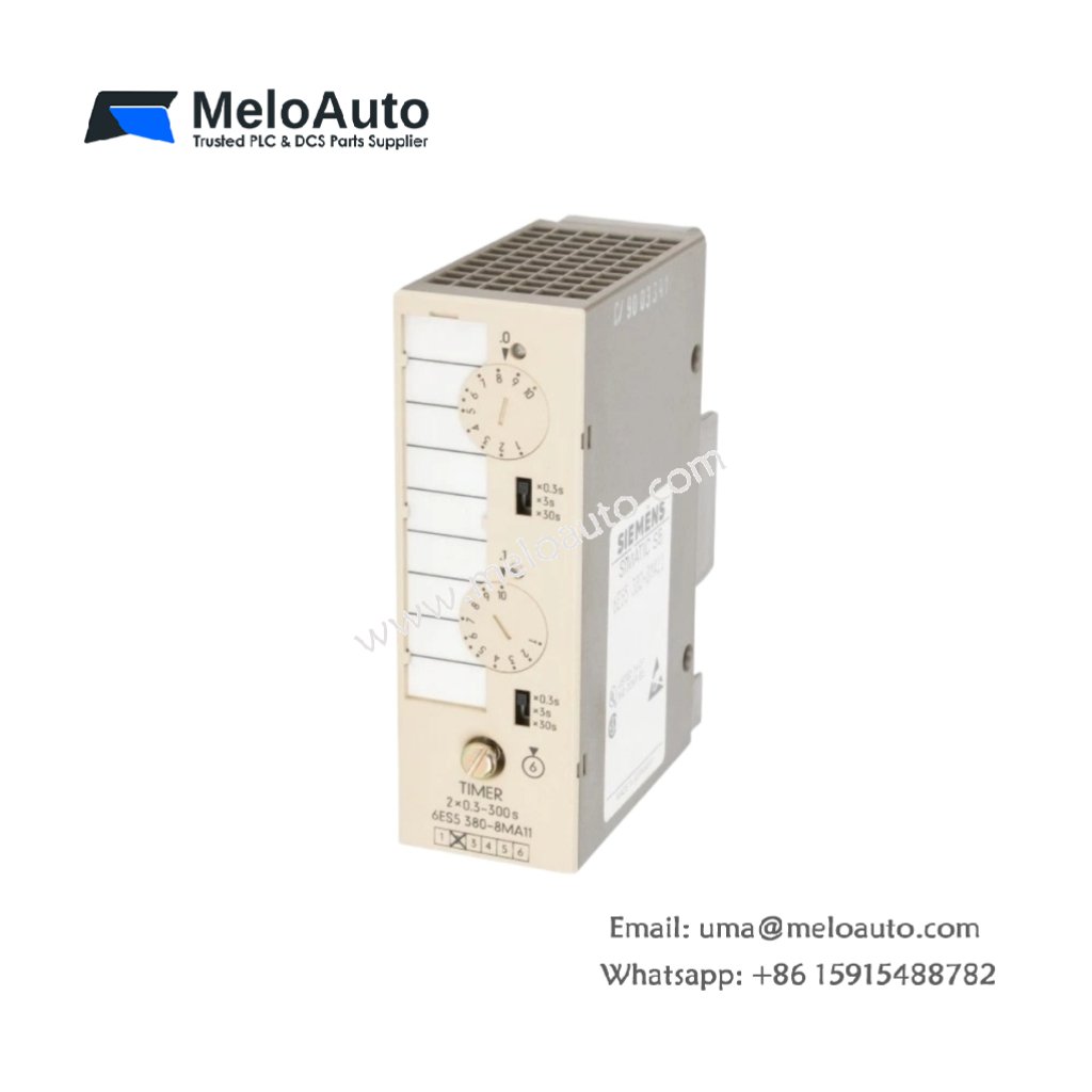 Siemens 6ES5380-8MA11 Timer Module