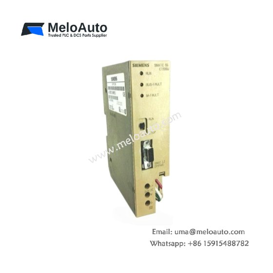 Siemens 6ES5318-8MC11 interface module offers RS-232C serial communication for SIMATIC S5. ASCII support, 9.6 kbps, reliable connectivity