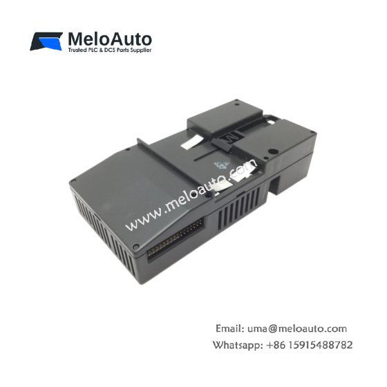 Genuine GE IC200ERM002A VersaMax expansion receiver module for remote I/O. 50m cable length, 1.5Mbps, twisted-pair, 5-pin terminal