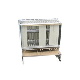 Siemens 6ES5150-3SU61 mounting rack for SIMATIC S5-150U, integrated backplane bus, now discontinued. Check availability for legacy systems