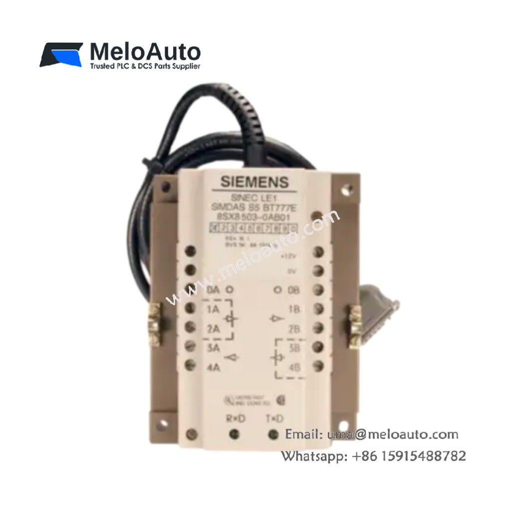 Siemens 8SX8503-0AB01 Bus Terminal for SINUMERIK Systems
