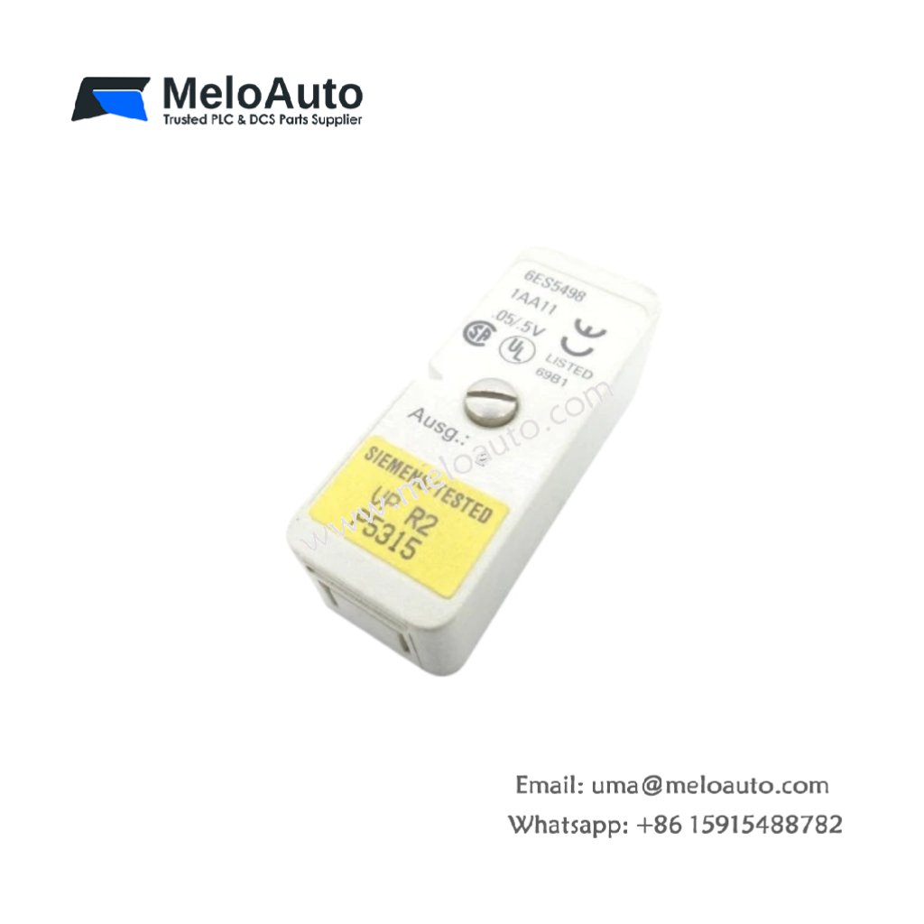 Siemens 6ES5498-1AA11 Measuring Range Module