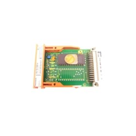 Siemens 6ES5375-0LA15-Z memory submodule for SIMATIC S5. 8KB SRAM capacity, 120ns access time, 3.6V lithium backup battery