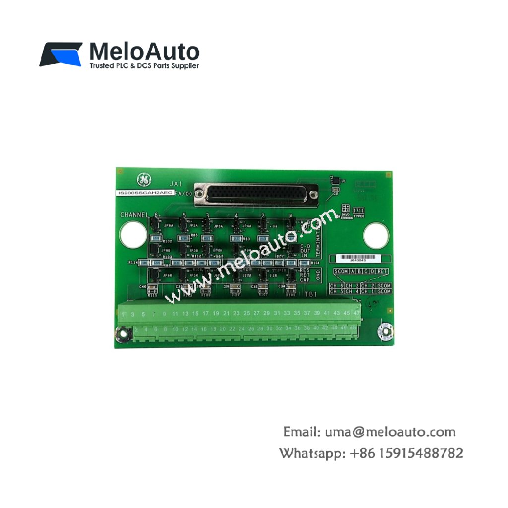 GE IS200SSCAH2ADB Mark VI Processor Module