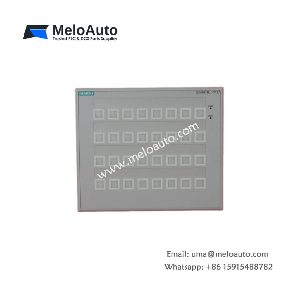 Siemens 6AV3688-4EY06-0AA0 Push Button Panel for HMI