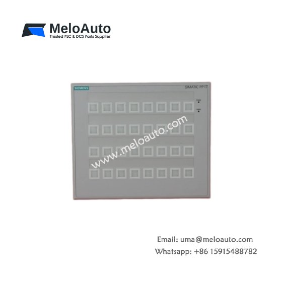 Genuine Siemens 6AV3688-4EY06-0AA0 push button panel. 8 programmable keys with LEDs, PROFIBUS DP interface, IP65. 0.35kg. Shop now.