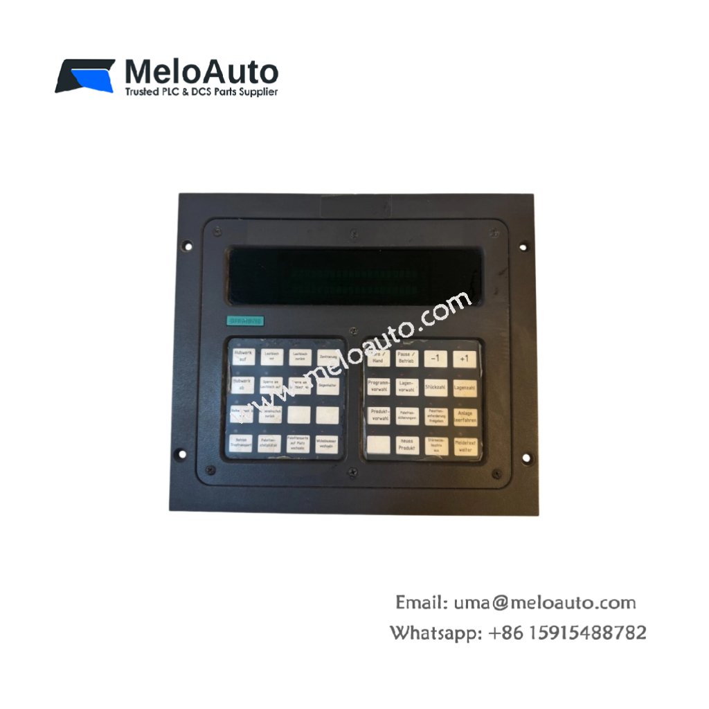 Siemens 6FM1420-1AA00 Operator Interface