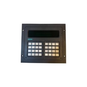 Siemens 6AV1132-0BA10 operator panel with 6-inch monochrome display, 8 function keys, MPI interface, IP65 rated. In stock.