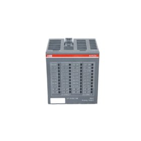 ABB 1SAP150000R0160 AC500 CPU module with 512 kB memory, dual Ethernet ports, 0.06 µs speed, and LCD display for advanced automation control.