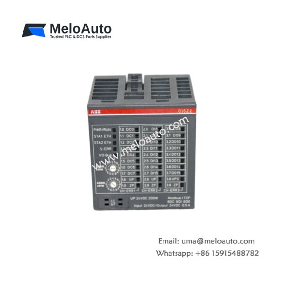 ABB 1SAP170401R0001 communication module. Features CANopen slave, 1 Mbps baud rate, 64KB buffer, 45mm width, 0.11kg weight ABB 1SAP170401R0001 communication module. Features CANopen slave, 1 Mbps baud rate, 64KB buffer, 45mm width, 0.11kg weight