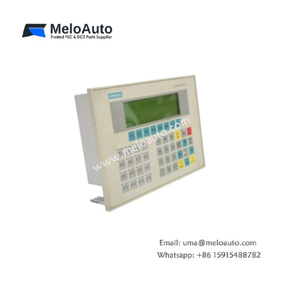 Siemens 6AV3515-1MA22 operator panel with 800x600 TFT display, resistive touchscreen, and PROFIBUS connectivity. Features 16 MB memory