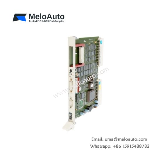 Siemens 6GK1543-1AA00 communications processor connects SIMATIC S5 to Ethernet networks. 10/100 Mbps, TCP/IP, RJ45 interface, 0.35kg
