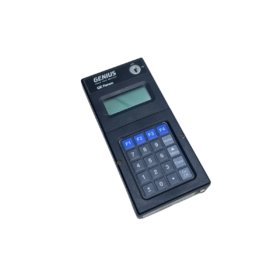 GE IC660HHM501 hand held monitor for Genius I/O systems. 2x16 LCD display, 2m coiled cable, 94 components, 40-hour battery life