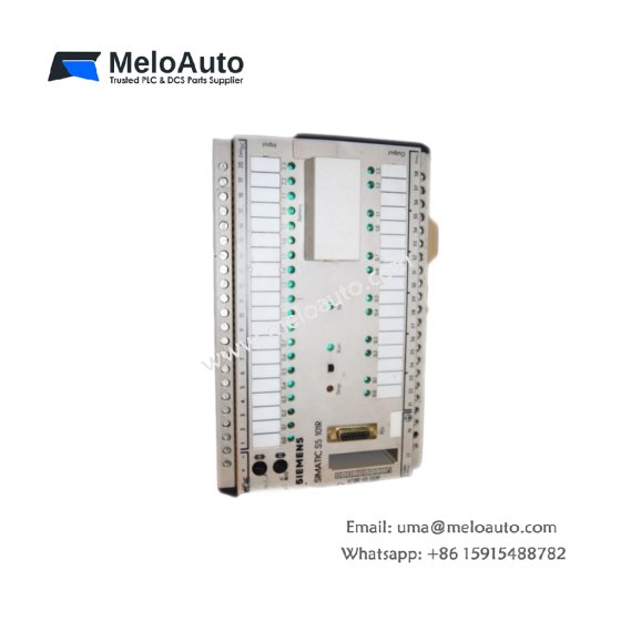 Siemens 6ES5101-8RU11 programmable controller module for SIMATIC S5-101U, integrated CPU, memory, I/O, and power supply. Compact automation.