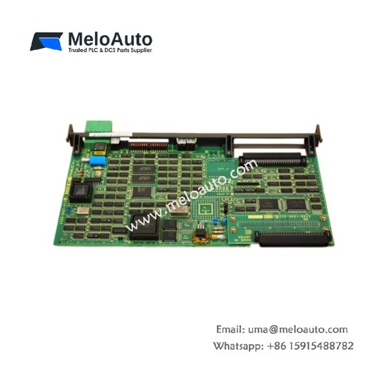 GE A20B-8001-0124/03B PC ABRIO board for GE Fanuc CNC systems. Handles 64 I/O points, 8 analog channels, weight 0.62kg