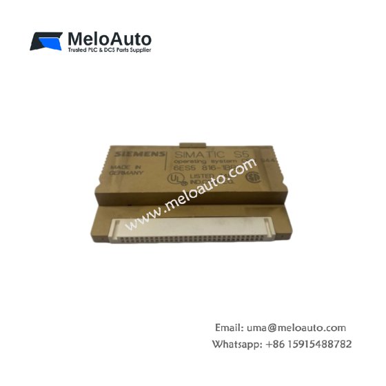 Siemens 6ES5816-1BB11 operating system module for SIMATIC S5-155U/H, CPU 944B firmware carrier, 5V DC, 0.05kg. Essential OS module