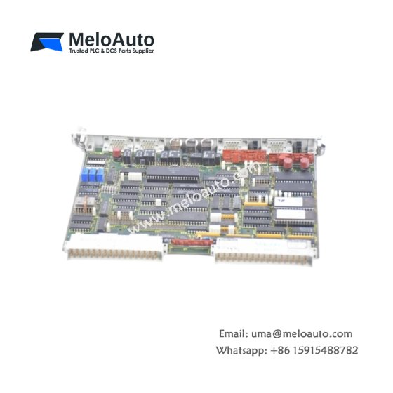 Siemens 6ES5255-3AC11 MONA-C display module for SIMATIC S5 PLCs. LCD with 2x16 characters, membrane keypad, non-volatile memory.