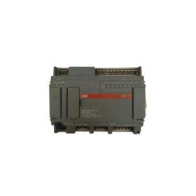 ABB 1SBP260512R1001 basic unit. Features 16-bit processor, 128KB RAM, 256KB flash, RS-232/RS-485 ports, 0.85kg weight, and 180-day
