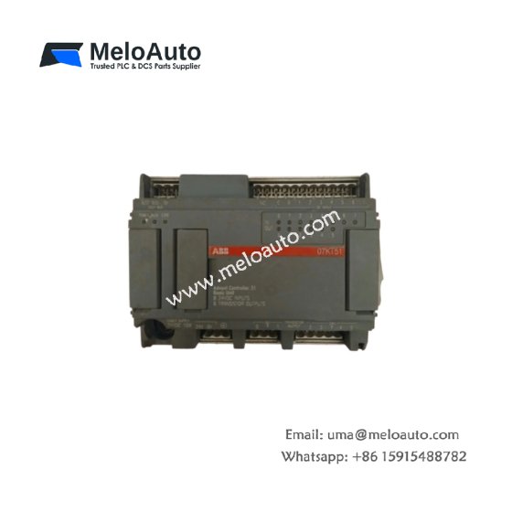 ABB 1SBP260512R1001 basic unit. Features 16-bit processor, 128KB RAM, 256KB flash, RS-232/RS-485 ports, 0.85kg weight, and 180-day