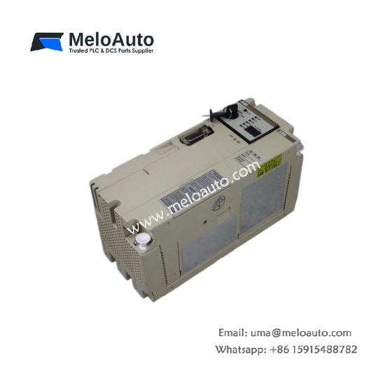 ABB 07 ZE 60 R302 Procontic central unit with 32 kB memory, 16 inputs, 8 outputs, 2 analog inputs, and battery‑backed RAM