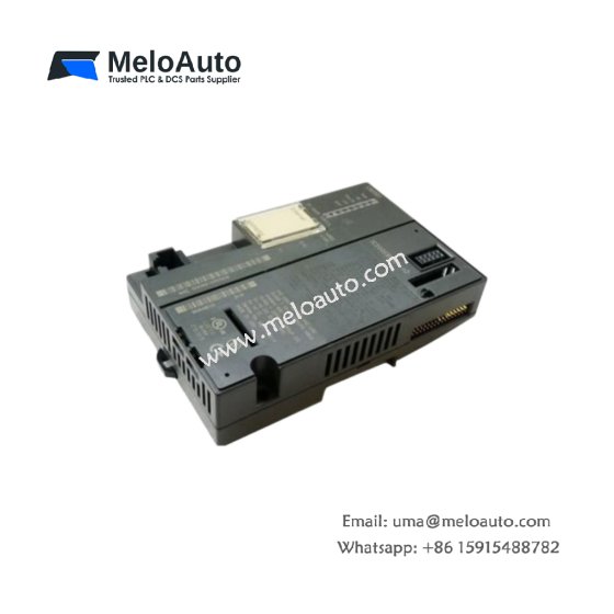 GE IC200ERM001C power module for VersaMax PLC systems. Output 5V DC at 2A, weight 0.22kg, size 110x40x68mm, two storage capacitors