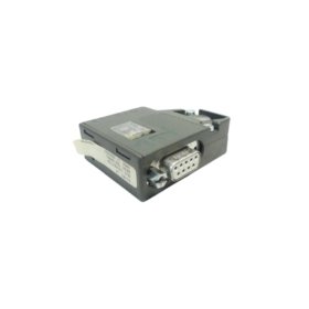 Siemens 6ES5762-2AA21 bus connector plug, 9-pin angled D-sub, 12 Mbit/s, integrated termination resistor, LED status