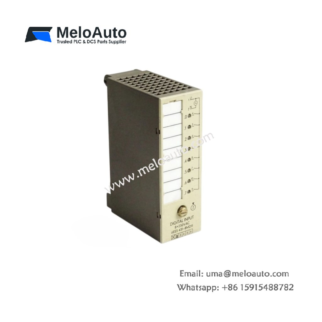 Siemens 6ES5431-8MD11 Digital Input Module for SIMATIC S5