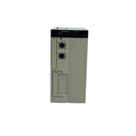 Schneider TSXP57203 double format PL7 processor for Modicon Premium PLCs. 128KB memory, 32-bit RISC, 0.25ms per 1000 instructions