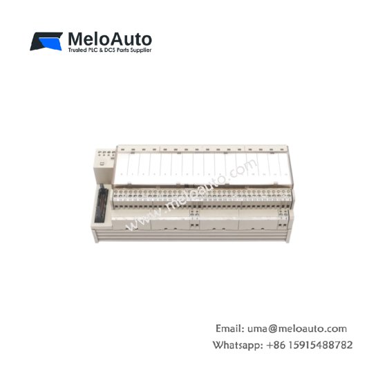 Schneider ABE7P16T210 I/O module rack for Telefast systems. 16 module slots, weight 0.48kg, size 90x210x55mm, passive backplane