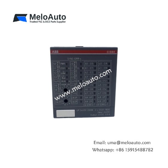 ABB 1SAP221100R0001 CI590-CS31-HA redundant bus module, 16 configurable DI/DO, 24V DC 0.5A, dual CS31 ports, 0.119kg ABB 1SAP221100R0001 CI590-CS31-HA redundant bus module, 16 configurable DI/DO, 24V DC 0.5A, dual CS31 ports, 0.119kg