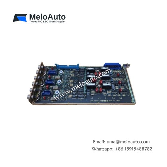 GE A20B-0008-0461 resolver induction circuit control board for CNC systems. 2 resolver inputs, 12-bit tracking converter, 7kHz excitation