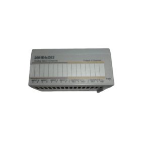 ABB 200-IE4xOE2 analog combo unit for AC500 PLCs. 4 configurable inputs (14-bit), 2 outputs (12-bit), 0-20mA, 4-20mA, 0-10V. ±0.2% accuracy