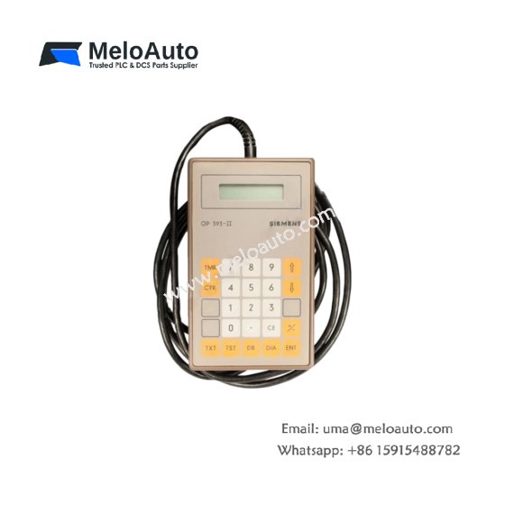Siemens 6ES5393-0UA12 operator panel for SIMATIC S5 with 4-line x 20-character LCD, 16-key membrane keypad, AS511 communication Siemens 6ES5393-0UA12 operator panel for SIMATIC S5 with 4-line x 20-character LCD, 16-key membrane keypad, AS511 communication