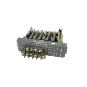 GE IC610MDL175A output module for Series Six PLCs. 16 transistor outputs, 24V DC, 0.5A per channel, weight 0.48kg, size 335x25x178mm