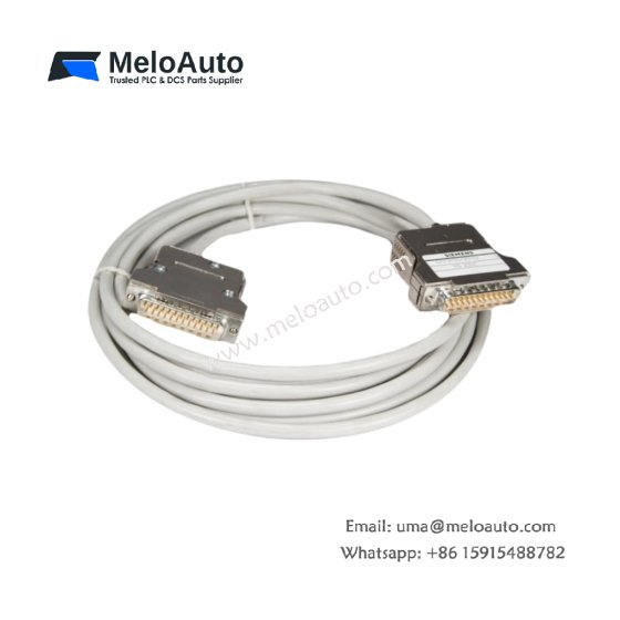 Siemens 6XV1418-OCH32 legacy connecting cable for SIMATIC S5 with 9-pin D-sub connectors and 5-meter length. Features dual shielding for reliable RS-232/485 communication.