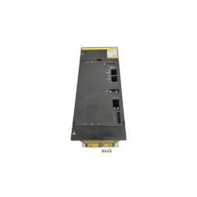 GE A06B-6087-H115 servo converter power supply for GE Fanuc CNC. Output 300V DC at 30A, peak 90A, weight 8.5kg, size 310x180x250mm