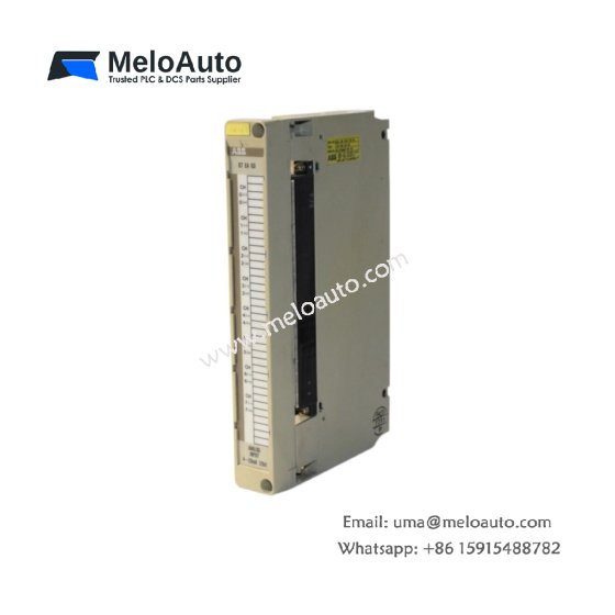 ABB 07 ZE82 R3 CPU module. Features 32-bit processor, 1MB RAM, 2MB flash, Ethernet port, 0.78kg weight, and 1,000-day battery backup