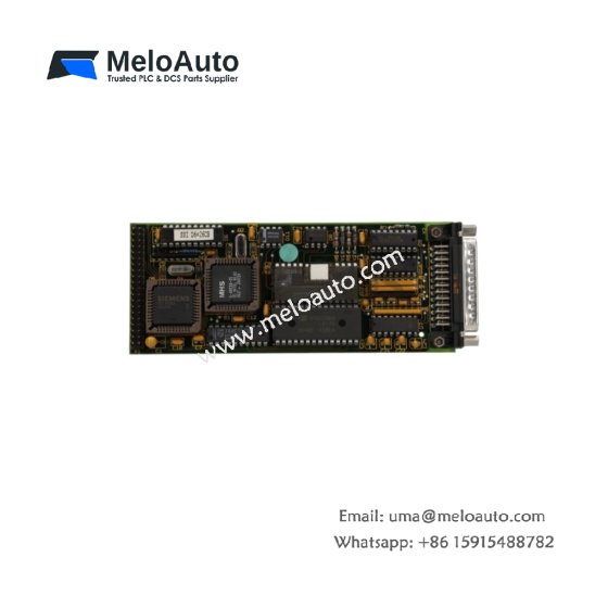 Siemens G26043-A3347-P101 SSI module for SIMATIC S5, 24/25-bit position data, RS-422 interface, absolute encoder support. Precision positioning.