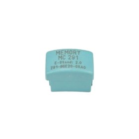 Siemens 6ES7291-8GE20-0XA0 memory module with 64KB EEPROM storage. Write-protect switch for S7-200 PLC program and data backup.