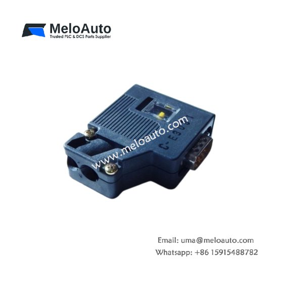 Siemens 6ES5762-2AA12 bus connector for SIMATIC S5. 9-pin SUB-D to screw terminal, AWG 20-14 wire support. Shield ground clamp Siemens 6ES5762-2AA12 bus connector for SIMATIC S5. 9-pin SUB-D to screw terminal, AWG 20-14 wire support. Shield ground clamp