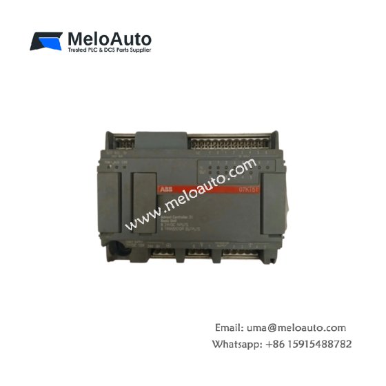 ABB 07SK54 communication interface. Features PROFIBUS DP slave, 12 Mbps baud rate, 64KB buffer, 0.18kg weight, and 1500V isolation