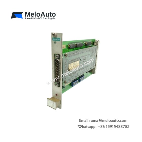 Siemens G26004-A3118-P200 DE/DA module. Features 16 digital inputs, 4 analog outputs, 0.35kg weight, and 12-bit resolution