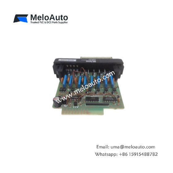 GE IC610MDL125B input module for Series One PLCs. 8 digital inputs, 120V AC, 12mA per channel, optocoupler isolation. 10ms filter
